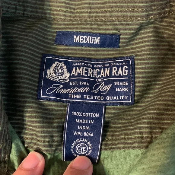 AMERICAN Rag mens long sleeve medium - Picture 3 of 3